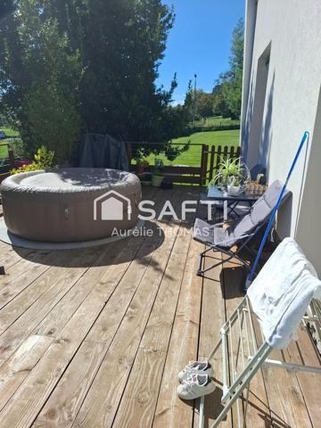 Maison T3 avec jardin proche de la ville