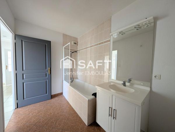 Appartement T3 avec balcon et garage