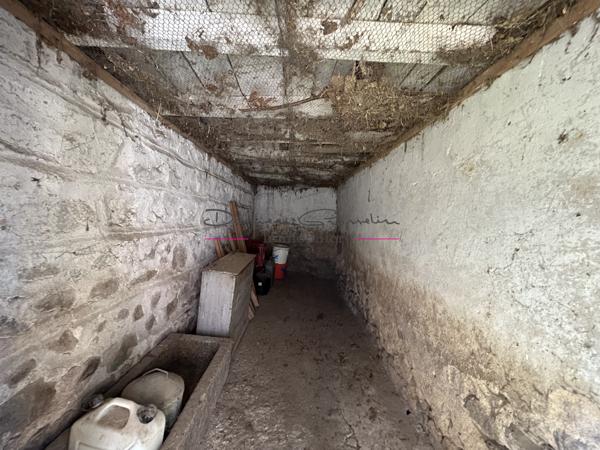 Maison d'habitation élevée sur 2 niveaux avec cour attenante et dépendances