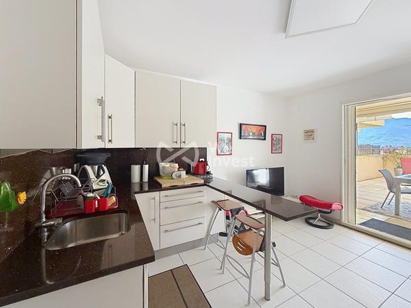 Appartement T2 avec terrasse et garage