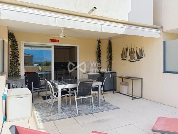 Appartement T2 avec terrasse et garage