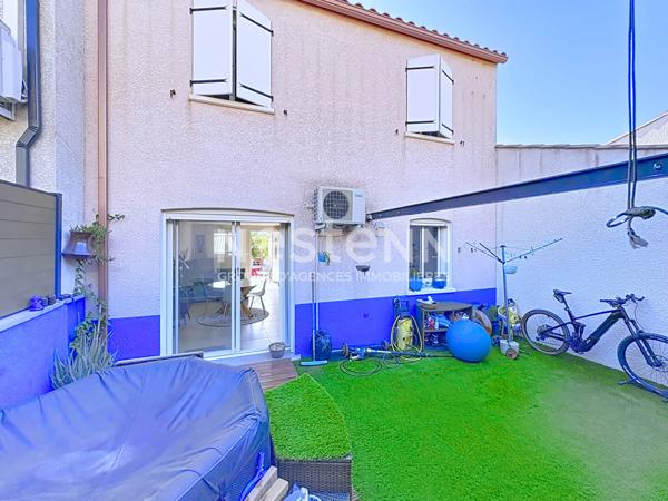 Villa contemporaine T5 de 105 m² avec terrasse, jardin & place de parking, Quartier Réveillon Narbonne 11100