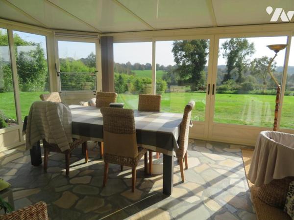 LES MONTS D'ANDAINE, maison 4 chambres, plain-pied, jacuzzi, garages