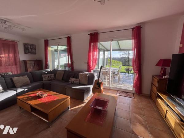 LES MONTS D'ANDAINE, maison 4 chambres, plain-pied, jacuzzi, garages