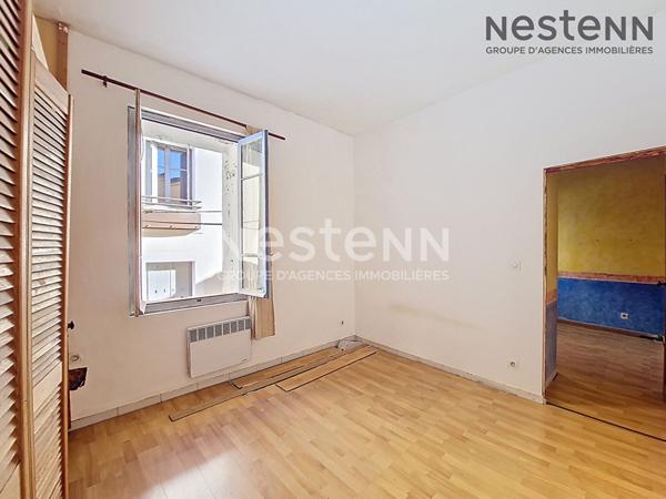 Maison de ville Lunel avec tropézienne à rénover