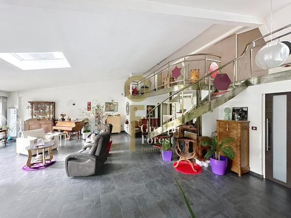HABITATION ATYPIQUE STYLE LOFT AVEC OU SANS PARTIE COMMERCIALE