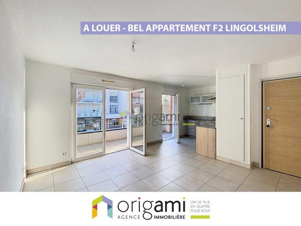 Bel Appartement F2 à louer - LINGOLSHEIM Centre