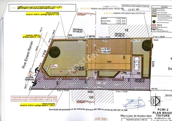 Terrain Vaulx En Velin 502 m2