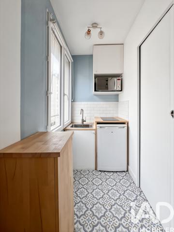 Studio à vendre 13,24 m² Levallois-Perret
