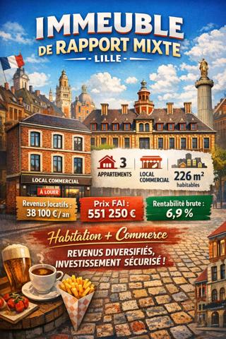 Le meilleur investissement sur terre est la pierre. Lille