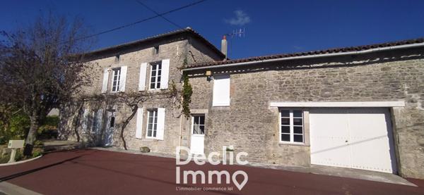 Vente maison Champagne mouton, 166m² 592m² 4 pièces 119 900€