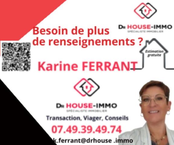 Maison à vendre 5 pièces de 143 m²