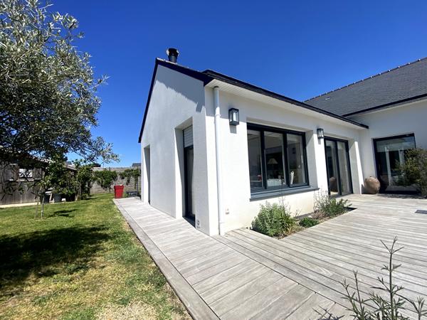 Contemporaine de plain-pied, prestations haut de gamme, Saint-Gildas-de-Rhuys
