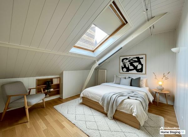 Appartement T3 mansardé 50,45 m² avec cave et parking à Sens