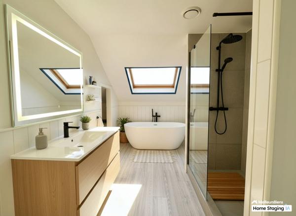 Appartement T3 mansardé 50,45 m² avec cave et parking à Sens
