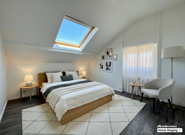 Appartement T3 mansardé 50,45 m² avec cave et parking à Sens