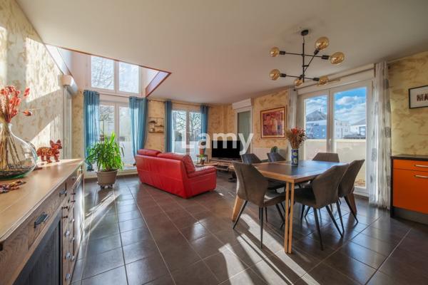 Les hauts de st aubin - t5 avec terrasse - double parking