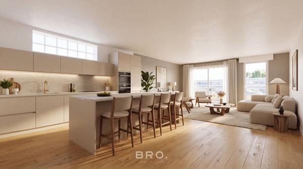 APPARTEMENT T3 84 M2 - BALCON - GARAGE- STATIONNEMENT VANNES CENTRE AVEC ASCENSEUR