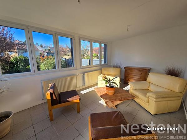 Maison avec jardin et véranda au Mans ? 2 à 3 chambres, garage et proche des commodités