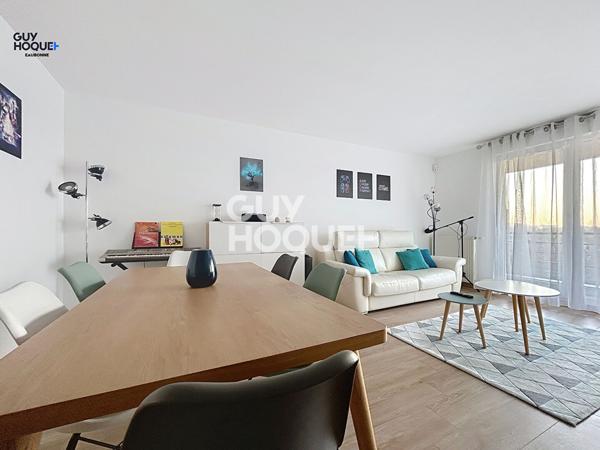 Appartement en parfait état: 2 pièce(s) 48.74 m2 - 6 min à pieds gare Ermont-Eaubonne- avec cave et parking en sous-sol