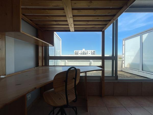 BORDEAUX ? T1 AVEC TERRASSE PLEIN CIEL ? DERNIER ÉTAGE