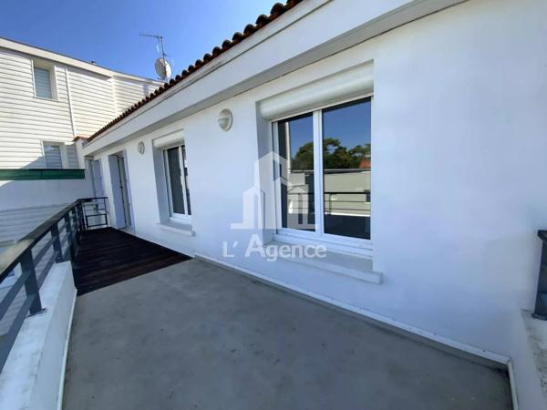 A LOUER APPARTEMENT 3 PIECES A SAINT PALAIS SUR MER