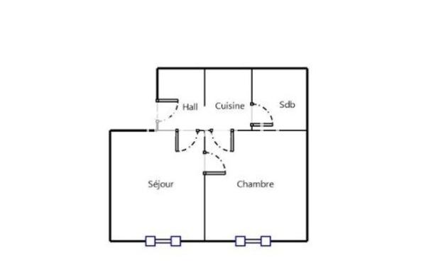 Appartement 2 pièces