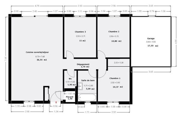 Immobilier Roquebrune-sur-Argens (83520) – Maison 80m2 – 449 000 €
