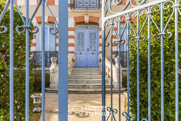 Majestueuse villa bourgeoise de 1891 entre art de vivre et patrimoine