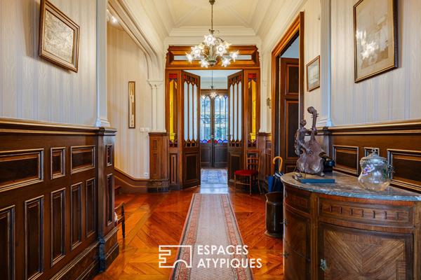 Majestueuse villa bourgeoise de 1891 entre art de vivre et patrimoine