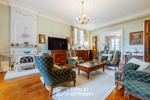 Majestueuse villa bourgeoise de 1891 entre art de vivre et patrimoine