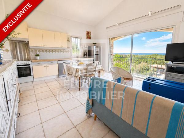 Mas catalan vue mer - 230 m² - 5 chambres - terrain 1,1 ha - potentiel locatif