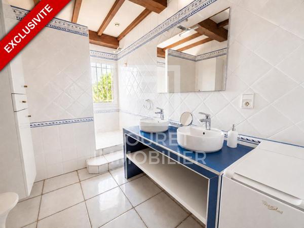 Mas catalan vue mer - 230 m² - 5 chambres - terrain 1,1 ha - potentiel locatif