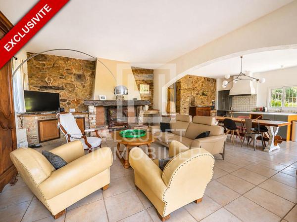 Mas catalan vue mer - 230 m² - 5 chambres - terrain 1,1 ha - potentiel locatif