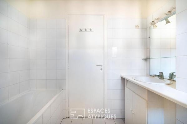 Appartement sous les toits en centre ville