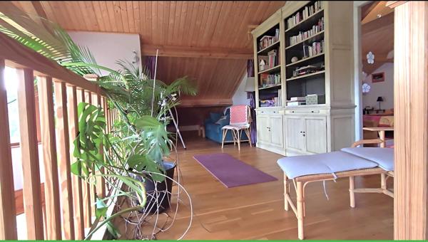 Saint-Basile (07270) À vendre – Maison d’architecte éco-conçue en bois – 165 m² et dépendances – Proche Lamastre (Ardèche)