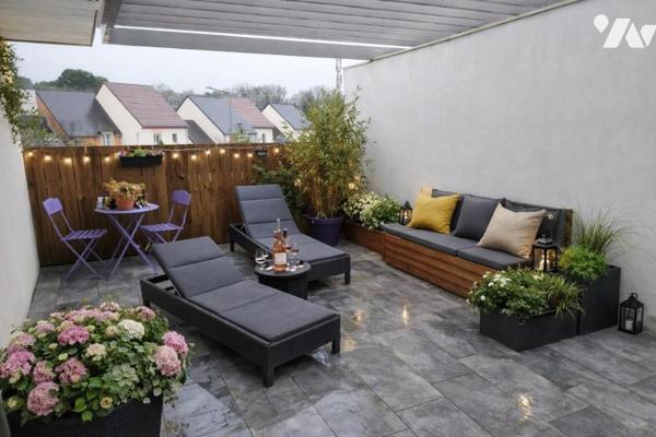 APPARTEMENT DUPLEX - 3 CHAMBRES - TERRASSE - GARAGE NANTES DOULON