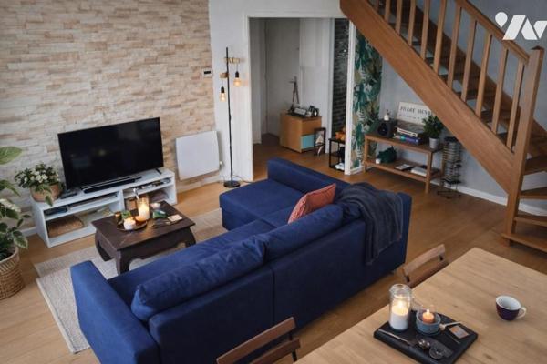 APPARTEMENT DUPLEX - 3 CHAMBRES - TERRASSE - GARAGE NANTES DOULON