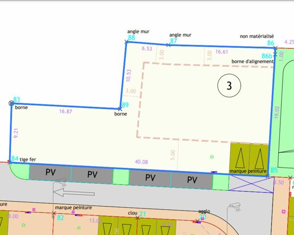 Terrain à vendre    Ornaisons