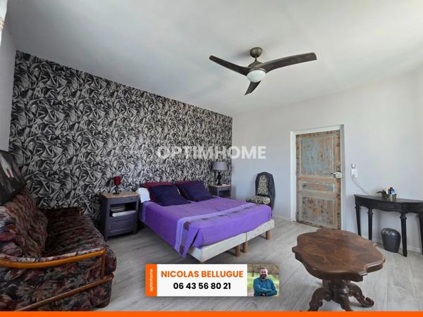 Maison de bourg en pierre