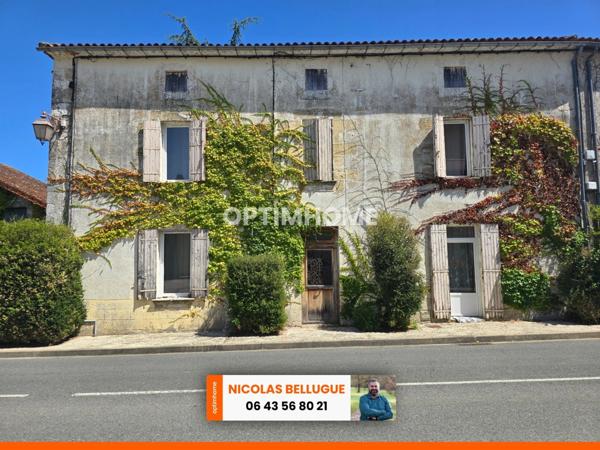 Maison de bourg en pierre
