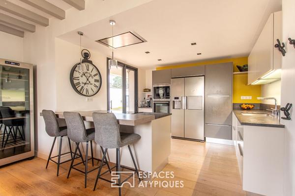 Maison familiale rénovée avec jardin