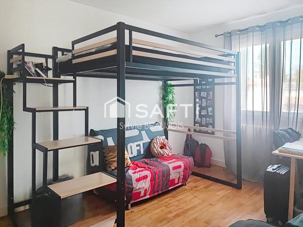 Maison au coeur de Bergerac, 3 chambres, garage.