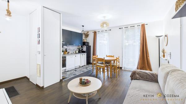 Saintry-sur-Seine (91250) Charmant 2 pièces de 40m² en rez-de-jardin – Résidence Coeur de ville