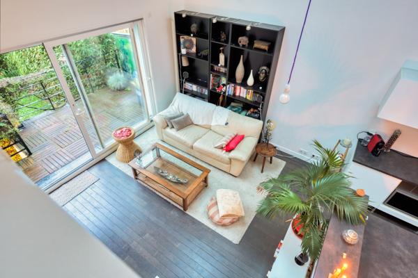 Maison rare face au parc – jardin plein sud