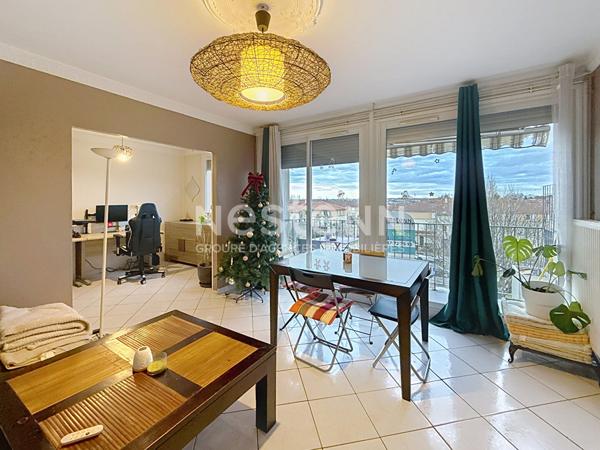 Appartement 4 pièces 2 chambres avec cave et parking ? 69500 BRON