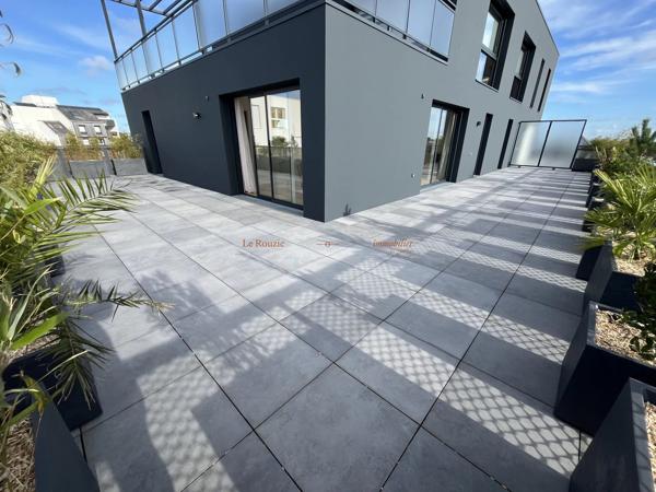 VANNES OUEST - MAGNIFIQUE T4 AVEC TERRASSE DE 105 M²