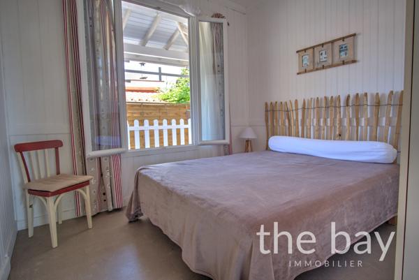 Lège-Cap-Ferret (33950) Bas de villa avec accès au bassin.