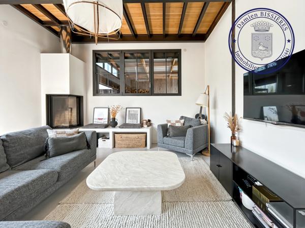 Maison d'architecte aux volumes exceptionnels, proche du bourg de Vertou - 4 chambres - Piscine - Exclusivité