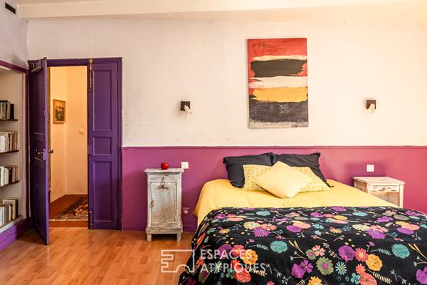 Élégante bourgeoise avec terrasse sur les toits